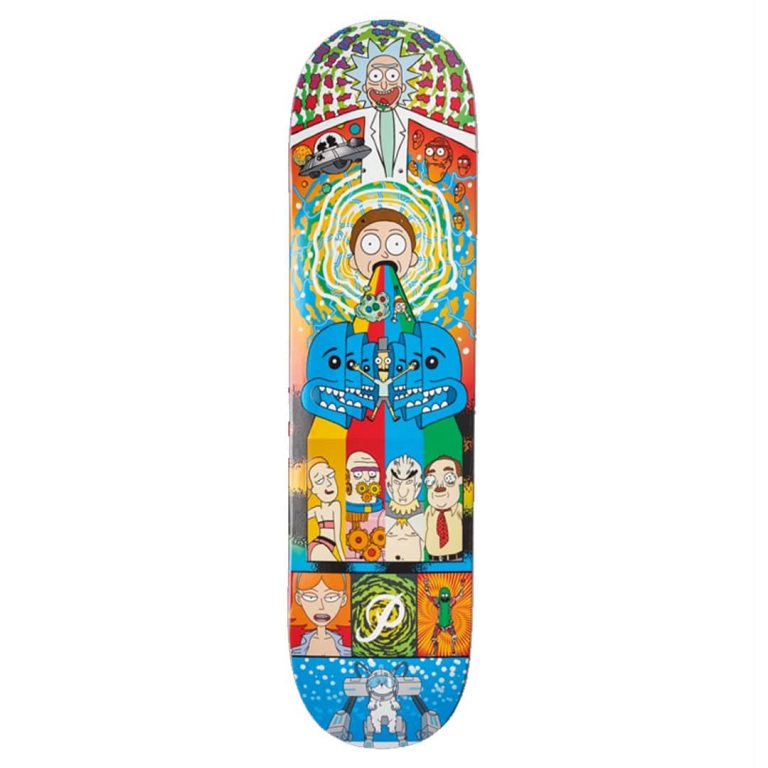 Primitive x Rick & Morty Collage Deck