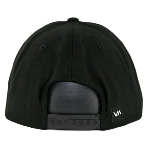RVCA Commonwealth Deluxe Snapback Hat Black