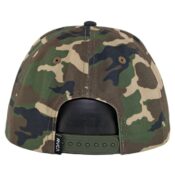 RVCA 9Volt Snapback Hat Camo-Back