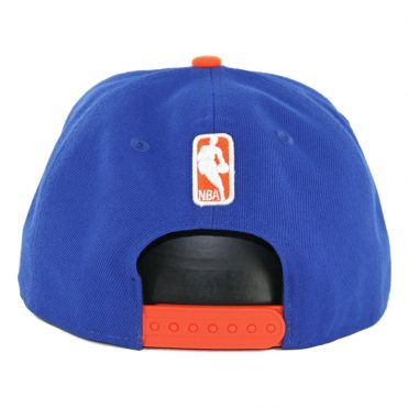 New Era 9Fifty New York Knicks Pinned Snapback Hat Royal Blue