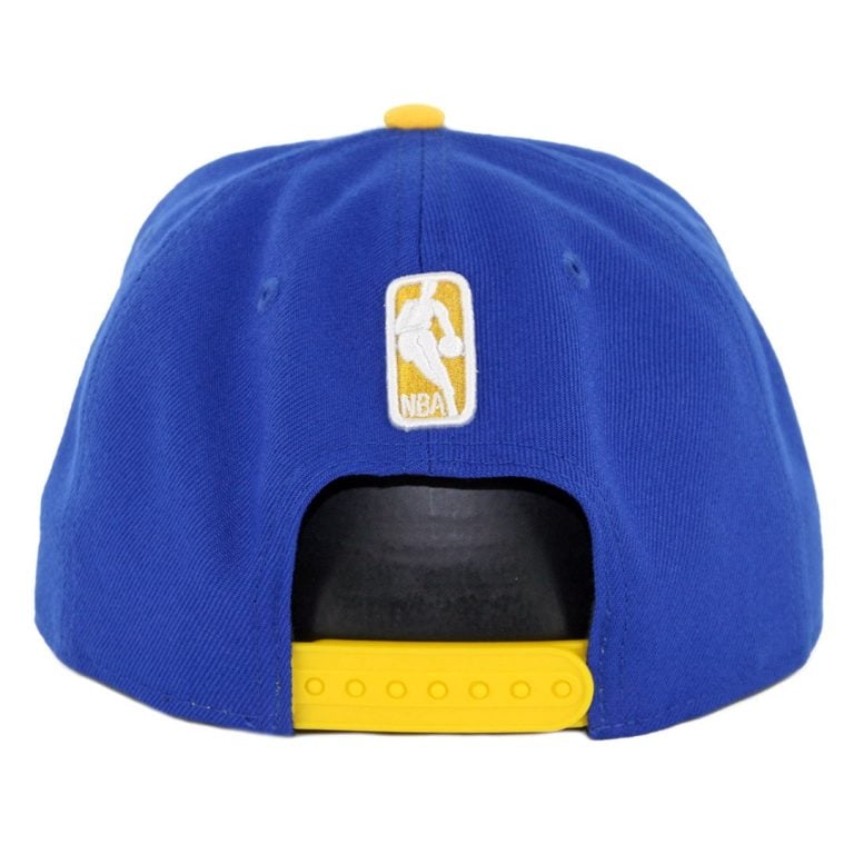 New Era 9Fifty Golden State Warriors Pinned Snapback Hat Royal Blue-Back New Era 9Fifty Golden State Warriors Pinned Snapback Hat Royal Blue-Back