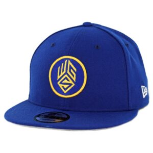New Era 9Fifty Golden State Warriors Gaming Squad Snapback Hat Royal Blue
