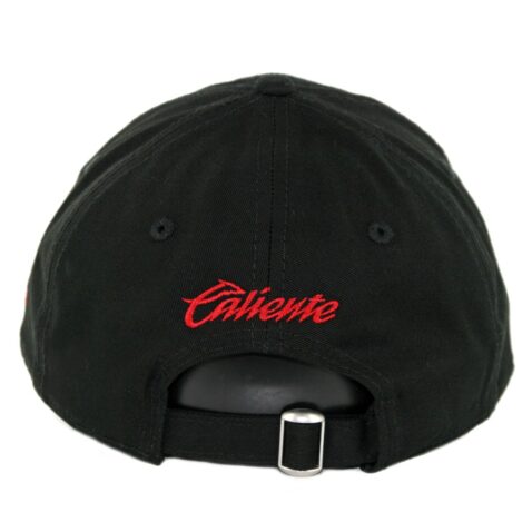 New Era 9Twenty Tijuana Xolos TJ Logo Adjustable Strapback Hat Black Scarlet Red - Image 2