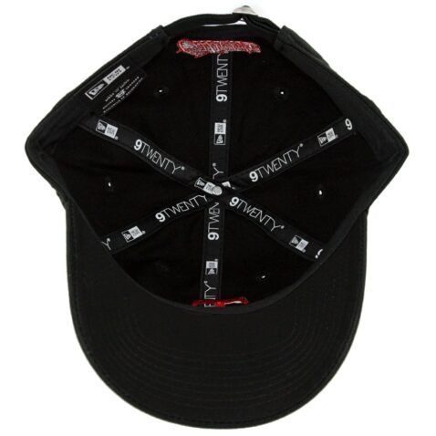 New Era 9Twenty Tijuana Xolos TJ Logo Adjustable Strapback Hat Black Scarlet Red