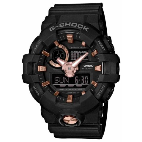 G-Shock GA710B-1A4 Black Rose Gold