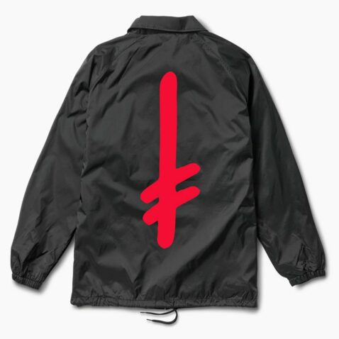 Diamond Supply Co x Deathwish Coaches Jacket Black