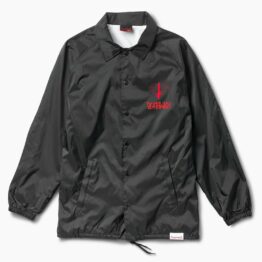Diamond Supply Co x Deathwish Coaches Jacket Black