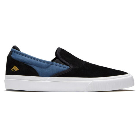 Emerica Wino G6 Slip-On Shoe Black Blue