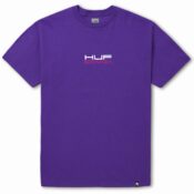 HUF x Sorayama Ride Short Sleeve T-Shirt Purple-Front