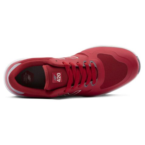 New Balance 420 Shoe Red White