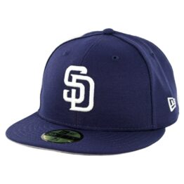 New Era 59Fifty San Diego Padres Trevor Hoffman Hall Of Fame Fitted Hat Light Navy