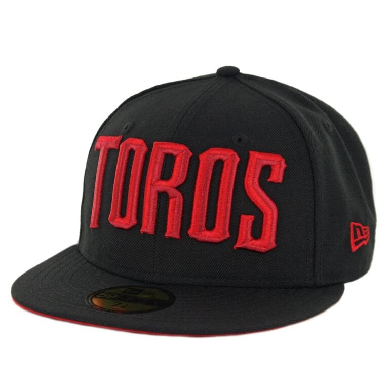 New Era 59Fifty Tijuana Toros Fitted Hat Black Red