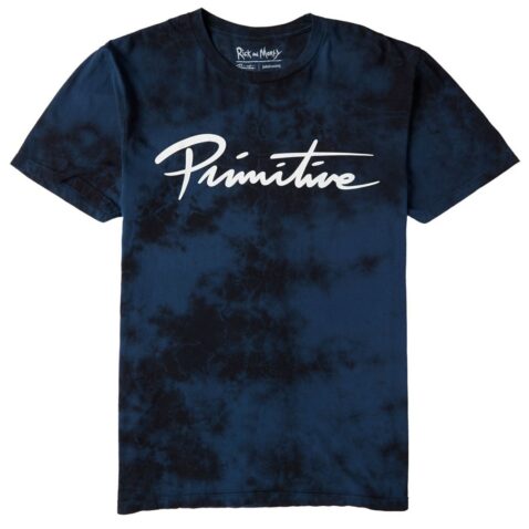 Primitive x Rick & Morty Nuevo Portal T-Shirt Navy Wash