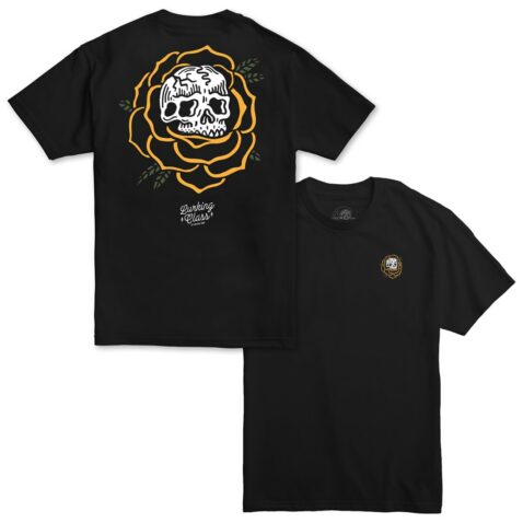 Sketchy Tank Rose Scratch N Sniff T-Shirt Black