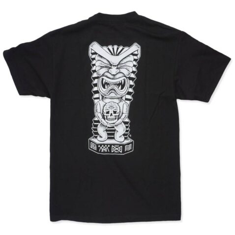 Sketchy Tank Tiki T-Shirt Black