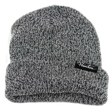 Primitive Jaanie Folder Beanie Heather Grey