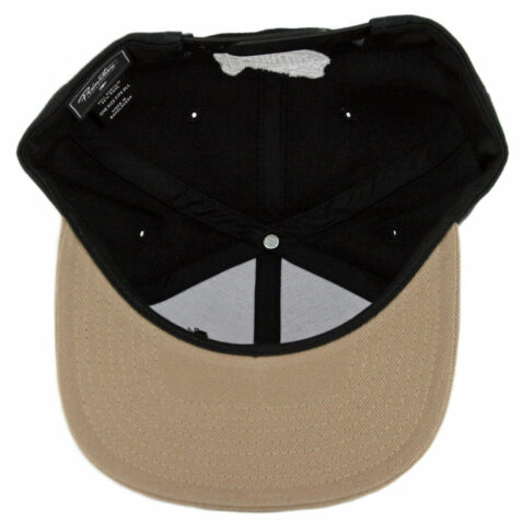 Primitive Classic P Snapback Hat Black Camel