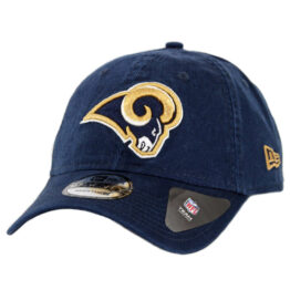 New Era 9Twenty Los Angeles Rams Core Classic Strapback Hat Dark Navy