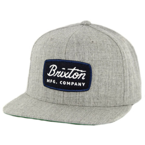 Brixton Jolt Snapback Hat Heather Grey