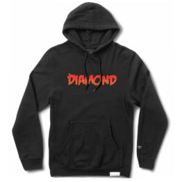 Diamond Supply Co See You Soon Hooded Pullover Sweatshirt Black