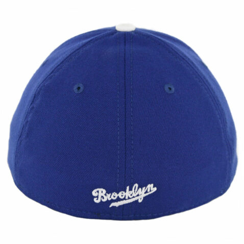 New Era 39Thirty Brooklyn Dodgers Team Classic Stretch Fit Hat Royal Blue