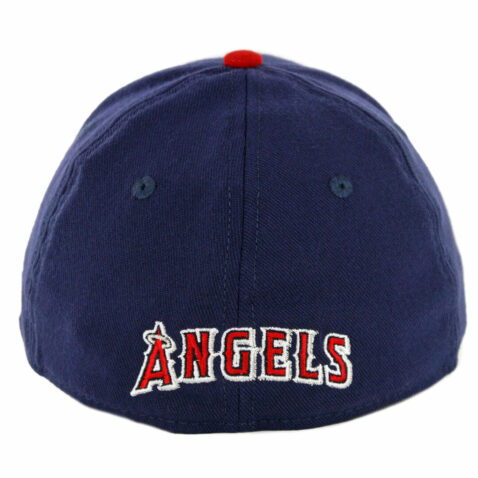 New Era 39Thirty California Angels “A” Cooperstown Team Classic Stretch Fit Hat Navy Red