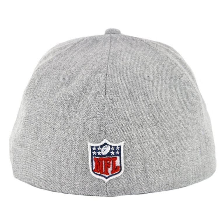New Era 59Fifty Oakland Raiders Raider Nation Fitted Hat Heather Grey Heather Black-Back New Era 59Fifty Oakland Raiders Raider Nation Fitted Hat Heather Grey Heather Black-Back