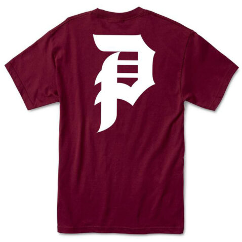 Primitive Dirty P Core T-Shirt Burgundy