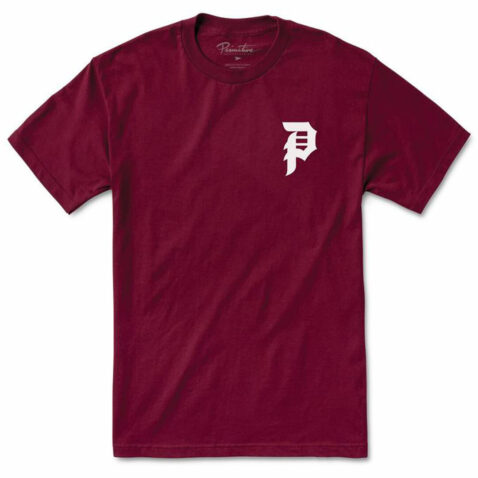 Primitive Dirty P Core T-Shirt Burgundy