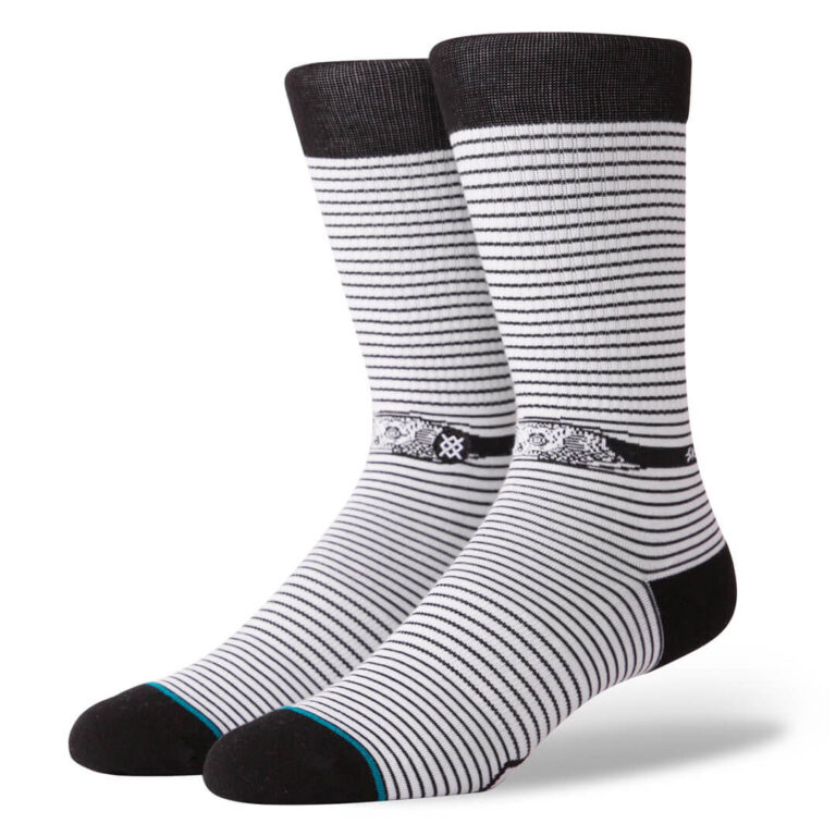 Stance x Sketchy Tank Eye Spy Sock White