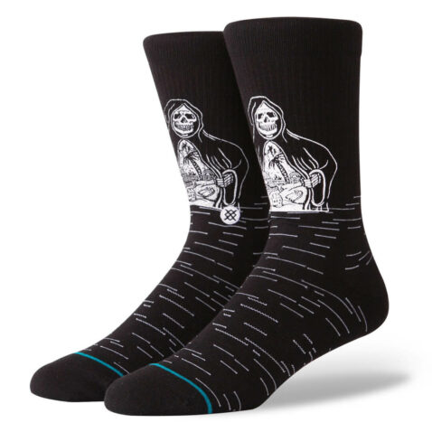 Stance x Sketchy Tank Reaper Greeter Sock Black