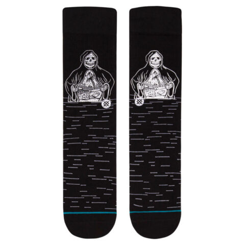 Stance x Sketchy Tank Reaper Greeter Sock Black