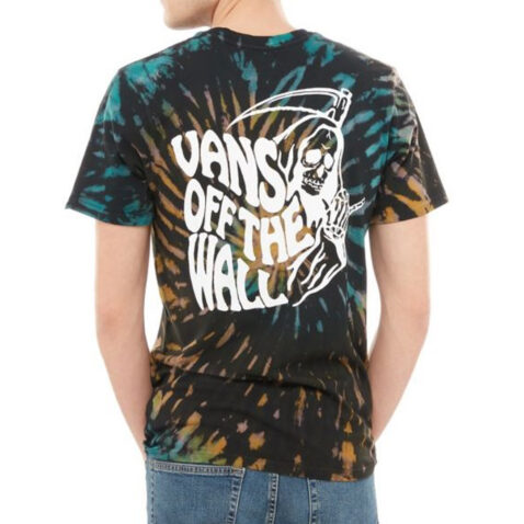 Vans Tie Dye Reaper Short Sleeve T-Shirt Black