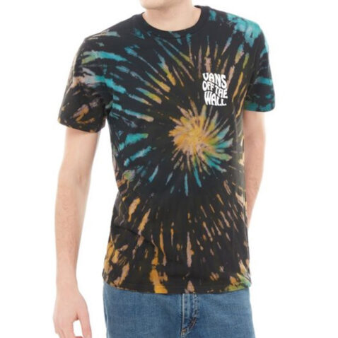 Vans Tie Dye Reaper Short Sleeve T-Shirt Black