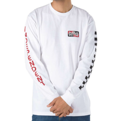 Vans x Independent Long Sleeve T-Shirt White