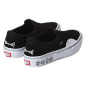 Vans x Independent Slip-On Pro Shoe Black White-Side