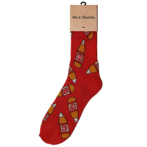 40's & Shorties Original Sock Red