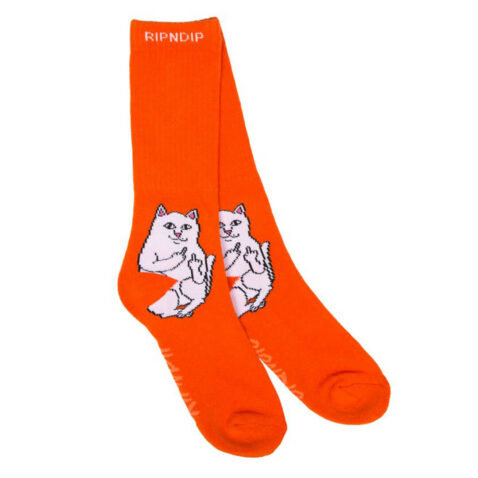 Rip N Dip Lord Nermal Sock Orange
