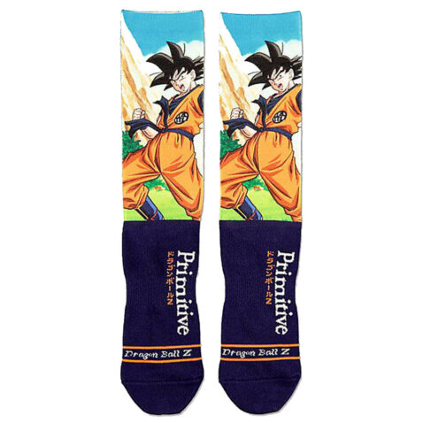 Primitive x Dragon Ball Z Goku Battle Sock Navy