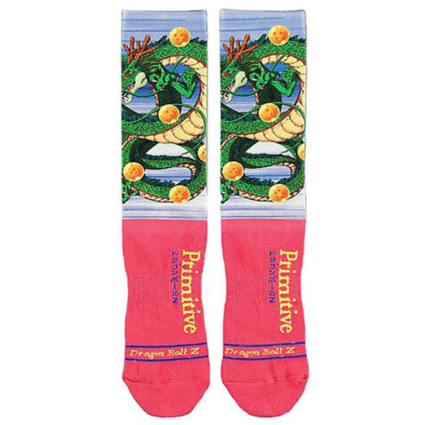 Primitive x Dragon Ball Z Shenron Sock Coral