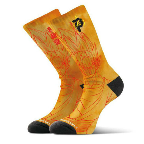 Primitve x Dragon Ball Z Saiyan Goku Sock Orange