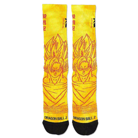 Primitve x Dragon Ball Z Saiyan Goku Sock Orange