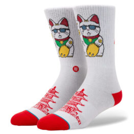 Stance Thank You Enjoy Sock White