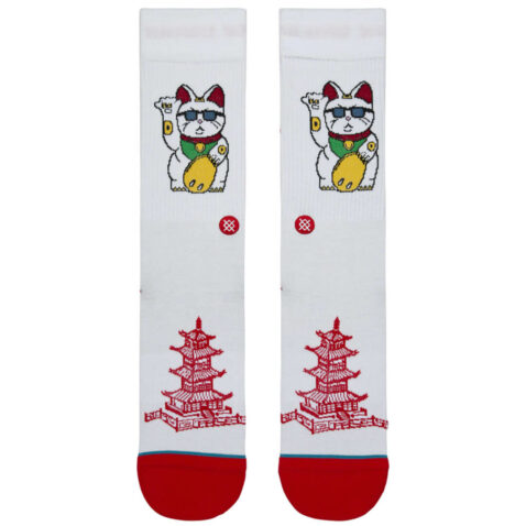 Stance Thank You Enjoy Sock White