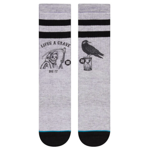 Stance Lifes A Grave Sock Grey