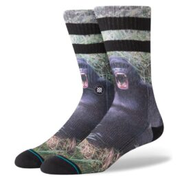 Stance Gorilla Sock Black