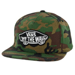 Vans Classic Patch Snapback Hat Classic Camo