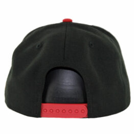 New Era 9Fifty San Diego State University Aztecs II Snapback Hat Black Scarlet