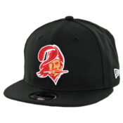 New Era 9Fifty Tampa Bay Buccaneers Snapback Hat Black