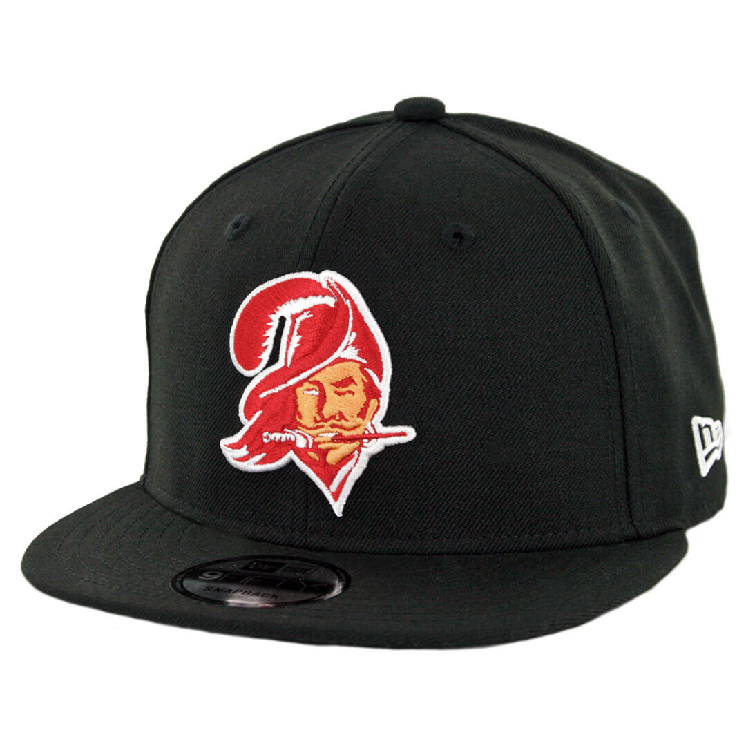 New Era 9Forty Snapback Cap FULL BLACK Tampa Bay Buccaneers One Size 